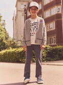 Heather grey KIDS CARDIGAN NOCOTAGE / 25H3PGP2GIL943