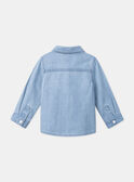 Camisa de ganga azul-clara LADIEGO / 24H1BGJ1CHMP272