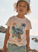 T-shirt com padrão de dinossauro FLUREXAGE / 23E3PGQ1TMCA006
