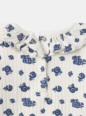 Body de manga comprida e estampado floral MADANNA / 25E1BF82BOD114