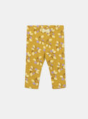 Leggings de jersey amarelo KALORA / 24E1BFD1LG107