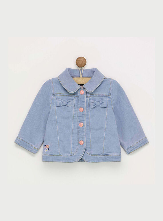 Cardigan azul ganga RAILIA / 19E1BFD3CAR704