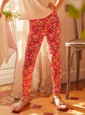 Leggings cor-de-rosa às flores KLELEGETTE / 24E2PFO1LGD318