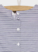 Vestido azul-marinho RYCACETTE / 19E2PFT2ROB070