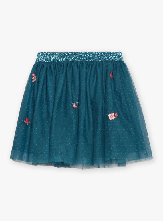Saia tutu com bordados floridos DUIJUPETTE / 22H2PFZ1JUPG633