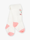 Mouse jacquard tights ecru FADIANA / 23E4BFB1COL001