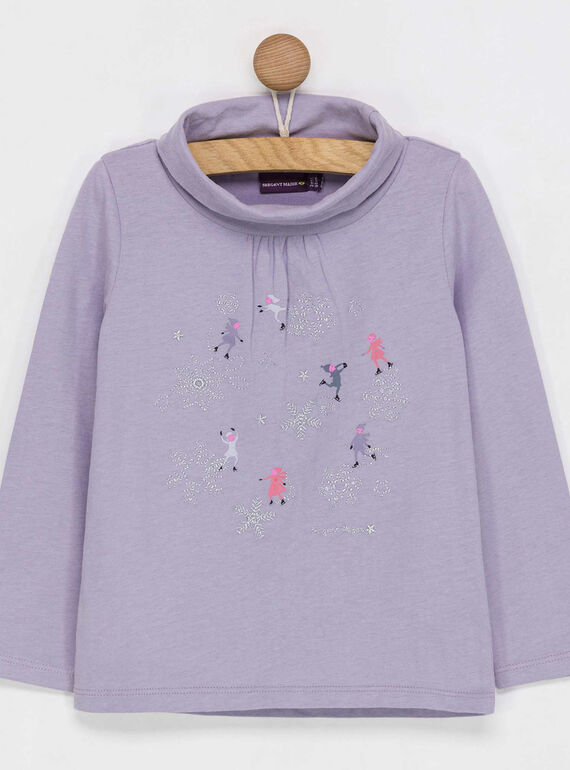 Rose Roll-neck PAPELIETTE / 18H2PFQ1SPL030
