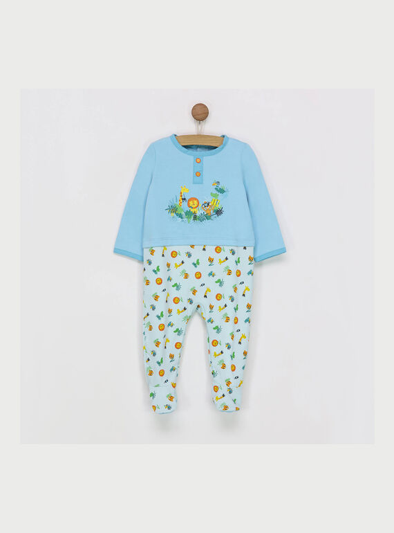 Babygro azul REMIKA / 19E5BG73GRE210