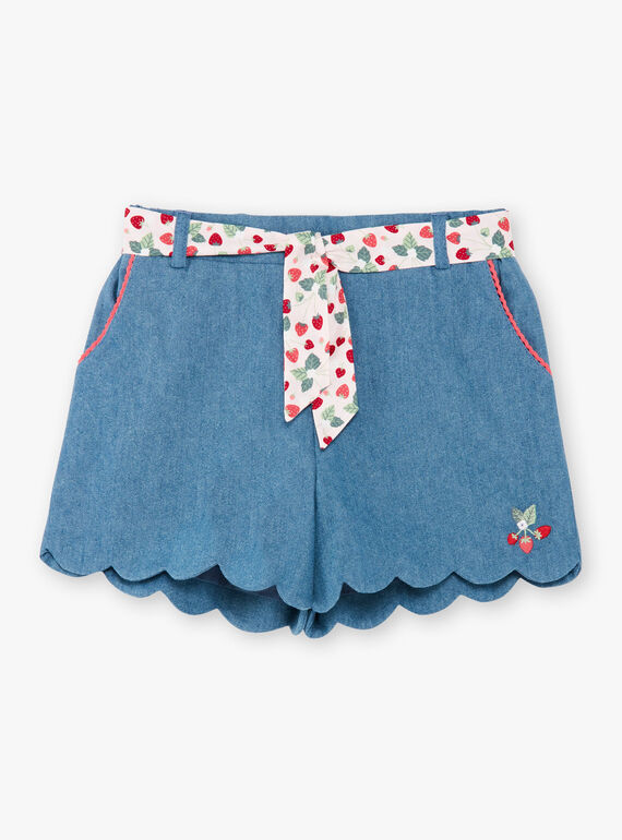 Calções de ganga com cinto ZONORETTE / 21E2PFJ1SHOP269