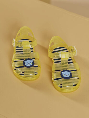 Baby boy yellow water sandals CAMADAGE / 22N10BG41D34102