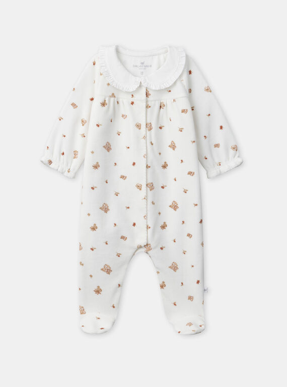 Off white BABYGROW NOEMIE / 25H0NF11GRE001