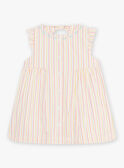 Vestido cru bebé menina CASIMONE / 22E1BFN2ROB811