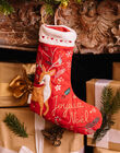 Bota de Natal em veludo DOUMETTE / 22H4PF71ACD050