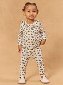 Body de manga comprida e estampado floral MADANNA / 25E1BF82BOD114