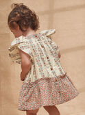 Vestido com estampado patchwork com flores KAIRMA / 24E1BFC1ROB114