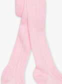 Collants em ponto fantasia rosa FRIZETTE 2 / 23E4PFJ3COL301