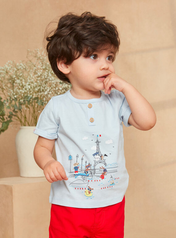 T-shirt de manga curta estampada KAOBERT / 24E1BGN1TEE020