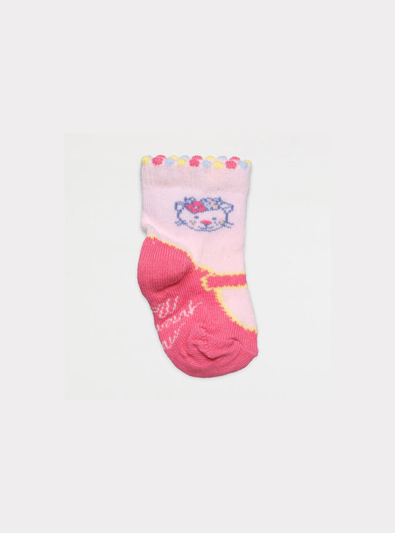 Pale rose Socks NAANNE / 18E0AF41SOQ301