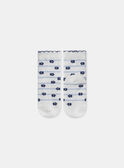 Pack de 3 pares de meias em jacquard floral MADEBORAH / 25E4BF81LC3114