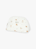 Estojo cru em popelina com estampado de animais da floresta LOADEN / 24H0AM11ACD001