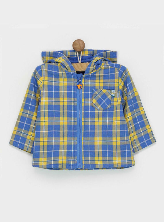 Casaco de malha azul marinho e amarelo RACYRUS / 19E1BG61GIL707
