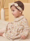 Conjunto de vestido, calças e bandana cru LOENIE / 24H0CF13ENS001