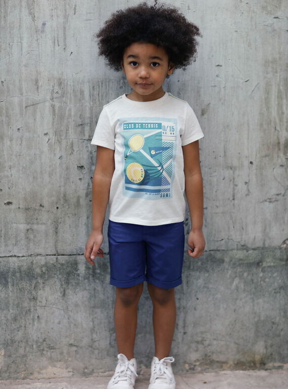Bermudas azul-marinho menino ZEMOLAGE / 21E3PGO3BER216