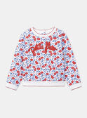 Sweatshirt estampado floral  KESWETTE / 24E2PF41SWE001