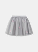 Saia de tule bordado  LADALETTE / 24H2PFQ1JUP940