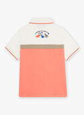 Polo cru e coral menino CUWIAGE / 22E3PGP1POL001