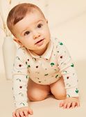 Body baunilha com estampado legumes fantasia FACUNCAN / 23E1BGB1BOD114