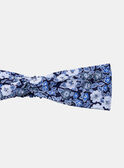 Fita azul e branco com estampado florido LEVAGLETTE / 24H4PFJ1BAN070