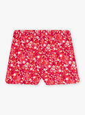 Calções fúcsia com estampado florido menina CAUSHOETTE 1 / 22E2PFT3SHO304
