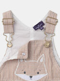 Beige SHORT DUNGAREES MAROMAIN / 25E1BGP1SACI814