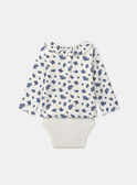Body de manga comprida e estampado floral MADANNA / 25E1BF82BOD114