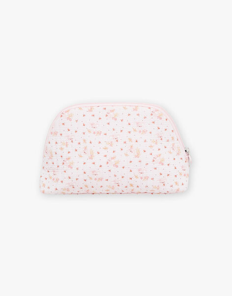 Estojo nascimento rosa claro estampado florido FONTAINA / 23E0AF61TRN321