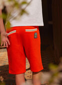 Bermudas cor de laranja com bolsos KLEPLAGE / 24E3PGO1BER400