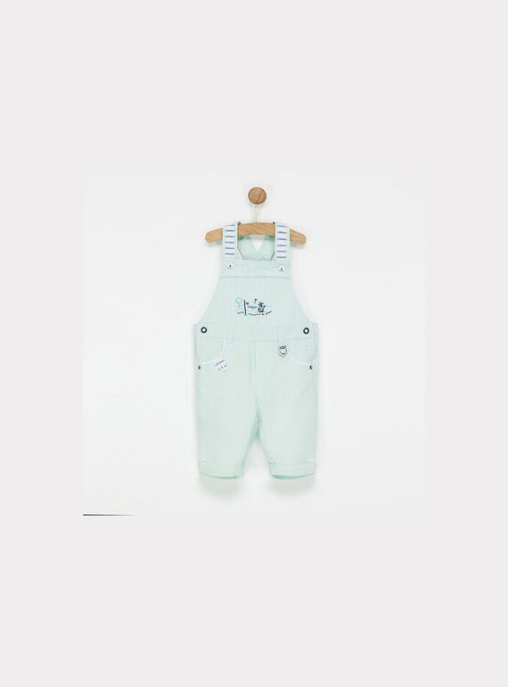 Blue green Short Overalls NYERIC / 18E1BG11SAC614