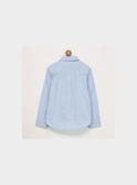 Sky blue Shirt PUIDOAGE / 18H3PGR2CHM218