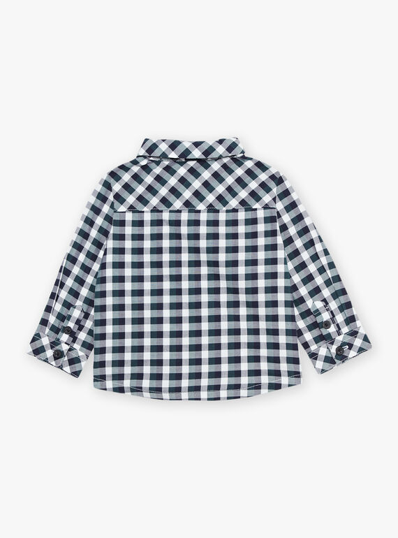 Camisa aos quadrados de mangas compridas DAWILL / 22H1BG61CHM060
