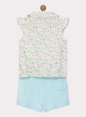Pijama azul e branco REJADETTE / 19E5PFJ2PYJ000