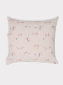 Conjunto de cama azul turquesa e rosa padrão sereia TIPARURSIR / 20EZEN71PLC213