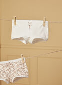 Shorty branco-cru LUIFRETTE / 24H5PF51SHY001