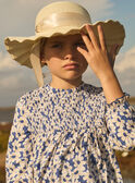 Vestido floral com franzido smock  MESMOKETTE / 25E2PF81ROBC238
