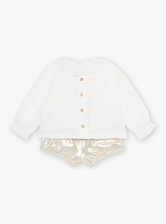 Conjunto blusa e bloomer de Natal DAVIVI / 22H1BF61ENS954