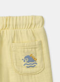 Straw yellow PANTS MAMAEL / 25E1BGK1PAN104