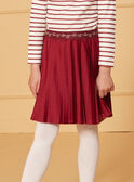 Red SKIRT LIRAMETTE 1 / 24H2PF91JUPD307