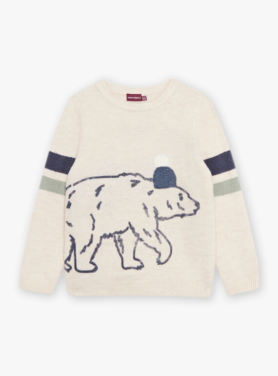 Camisola com padrão de urso polar DESERTAGE / 22H3PGR2PULA011