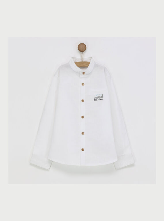Camisa branca RYDROAGE / 19E3PGR2CHM001