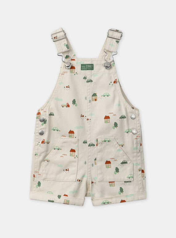 Off white SHORT DUNGAREES NABASTIEN / 25H1BGJ1SAC002